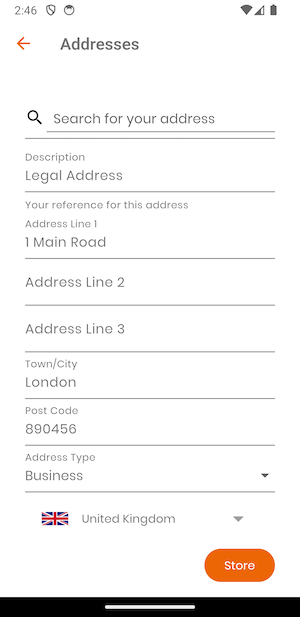 Address Details