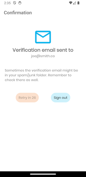 Email Verification